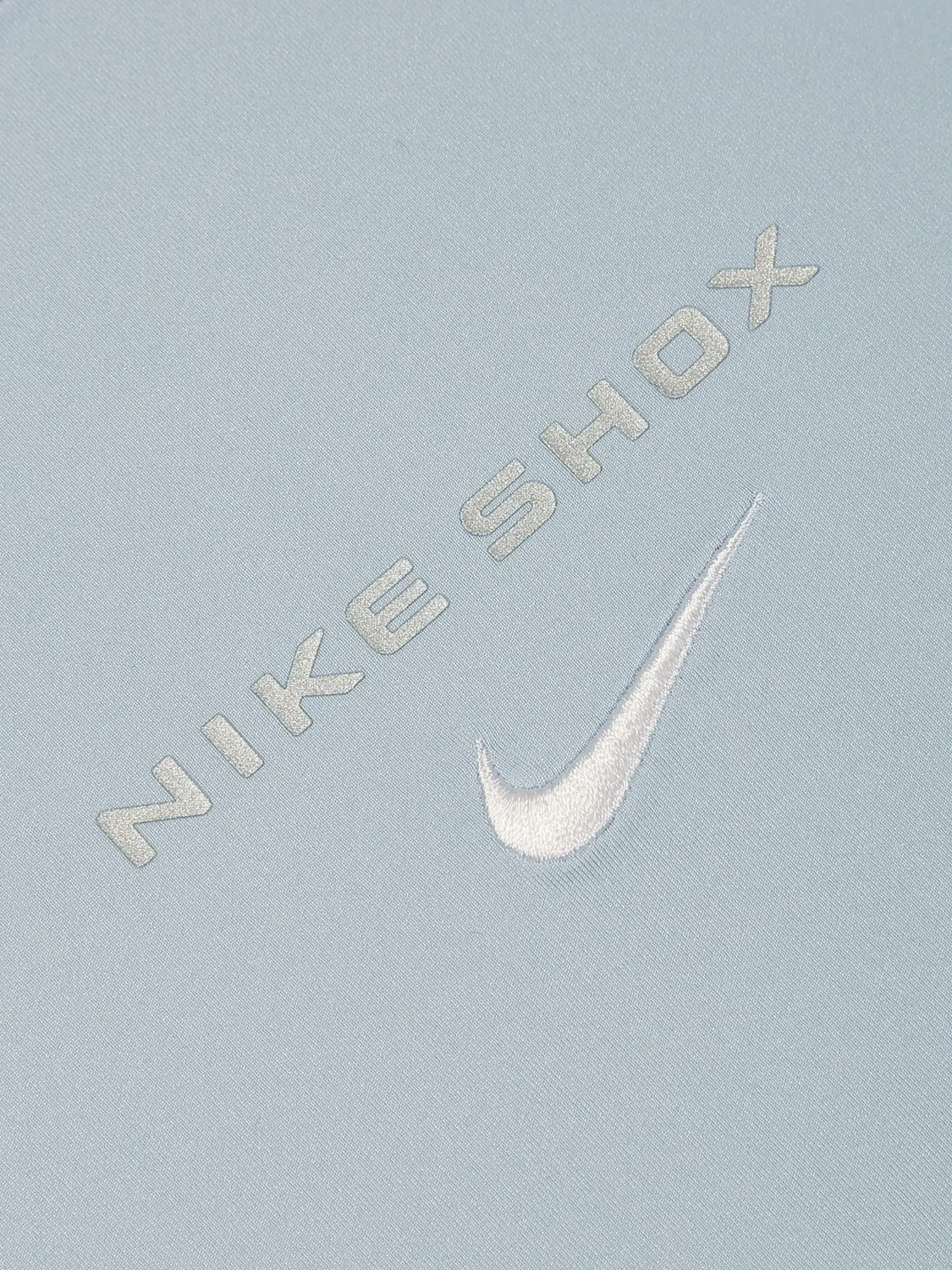 Топ Shox с вышитым логотипом Nike, синий — фото 3