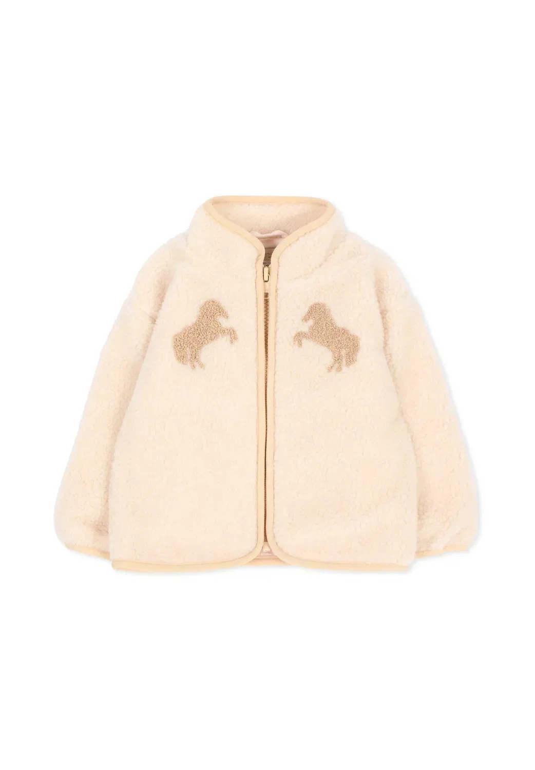 Giubbotto унисекс - флисовая куртка Stella Mccartney Kids, Beige