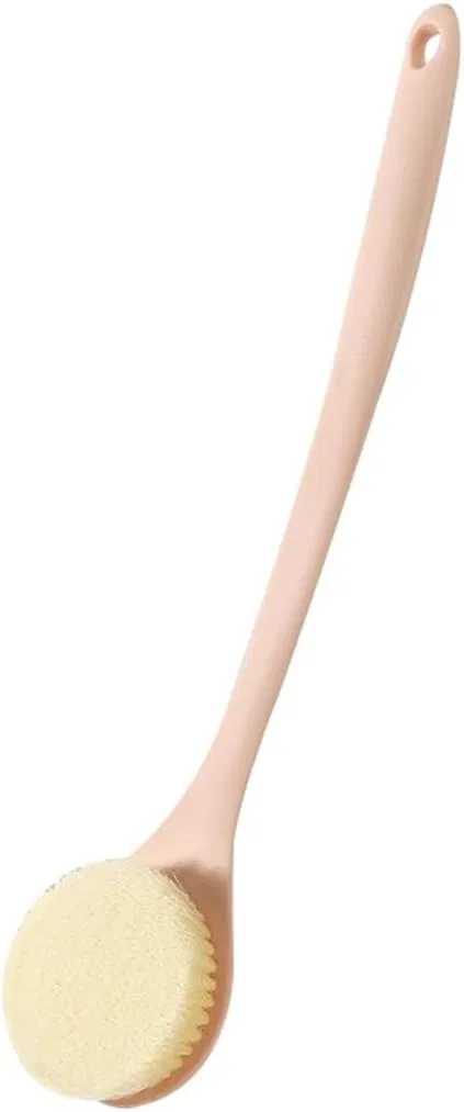 Щетка для тела с длинной ручкой, Generic, 41x8.5 см, Pink