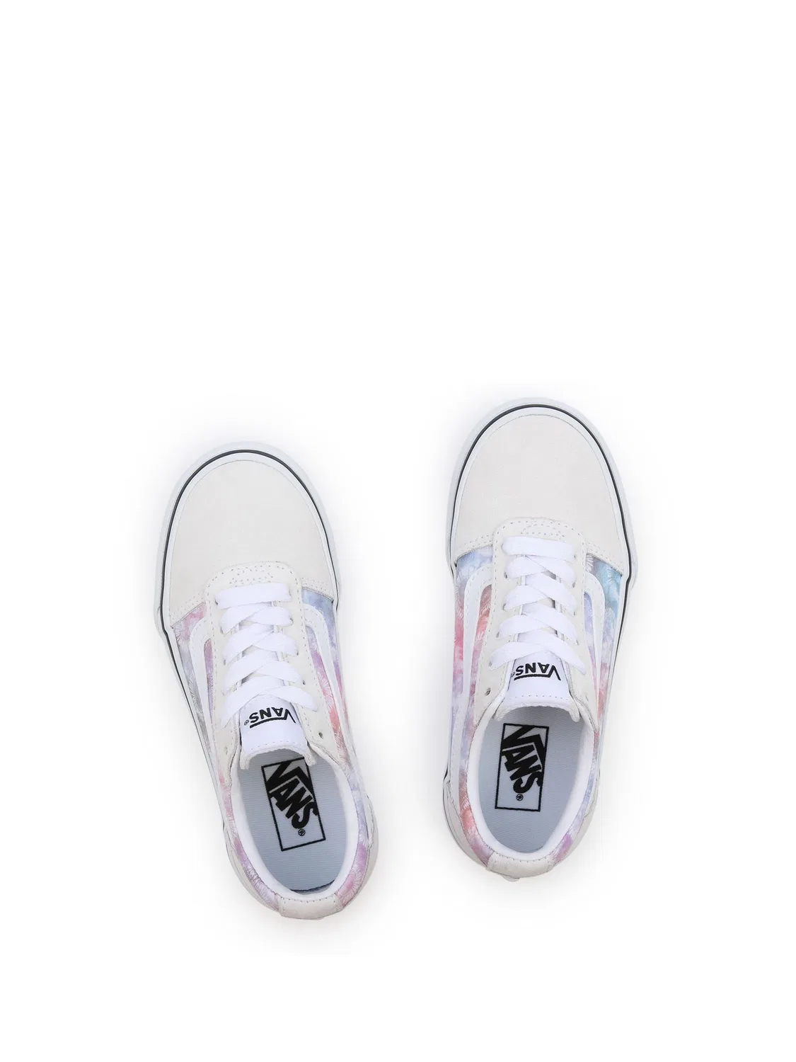 Кроссовки белые Vans White — фото 4