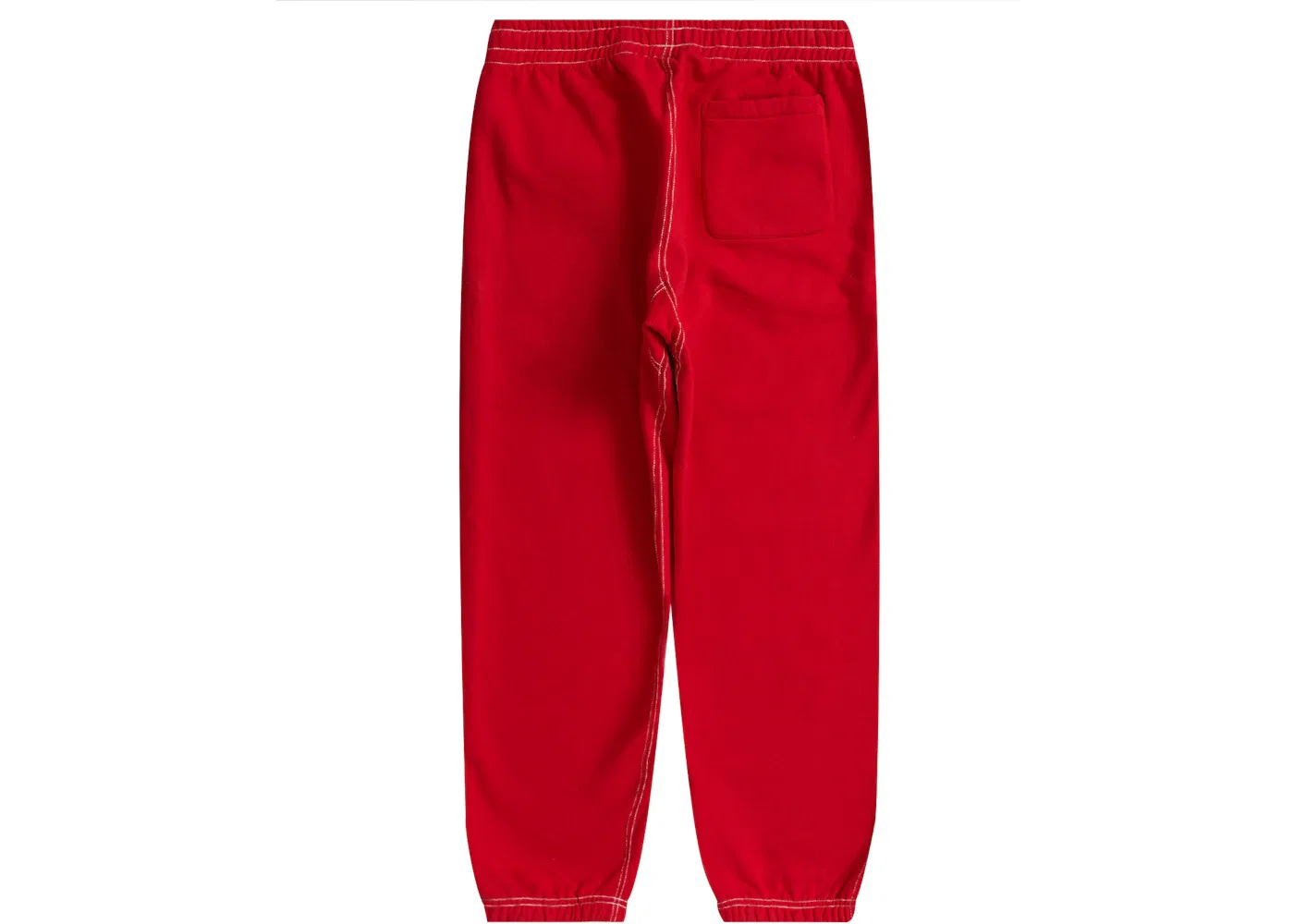 Мужские спортивные штаны с логотипом Supreme Sweatpant, Red — фото 2
