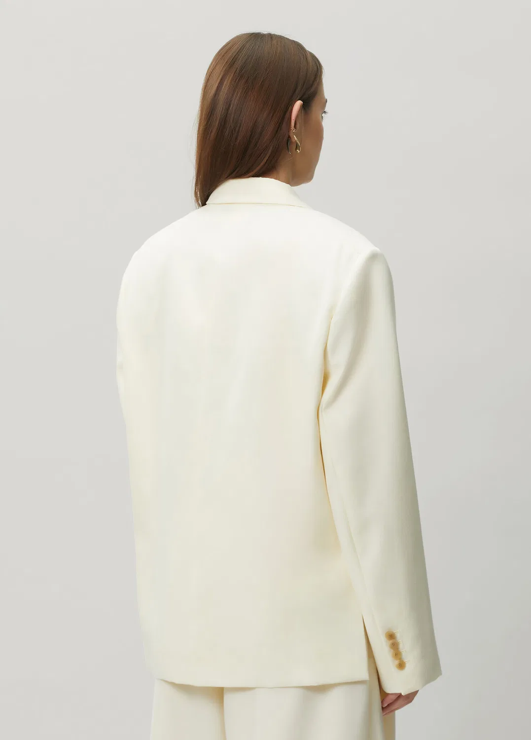 Жакет Jacquemus Carrée Neutrals, белый — фото 4