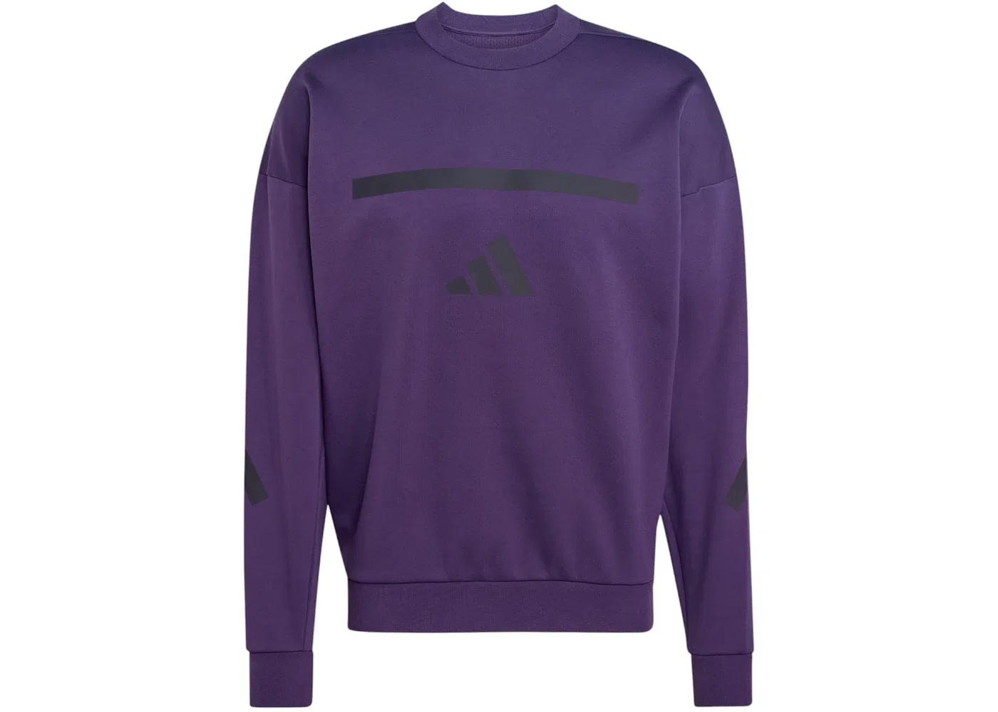 Мужской свитшот с длинным рукавом Adidas, Aurora Plum