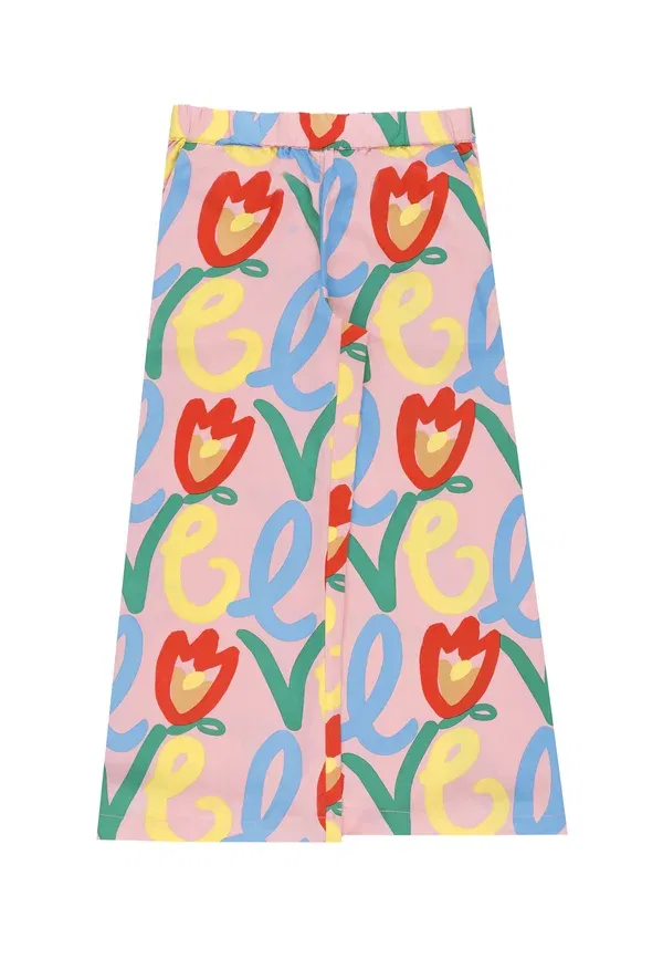 Брюки из вискозы и лиоцелла Trousers Stella Mccartney Kids, мультиколорe