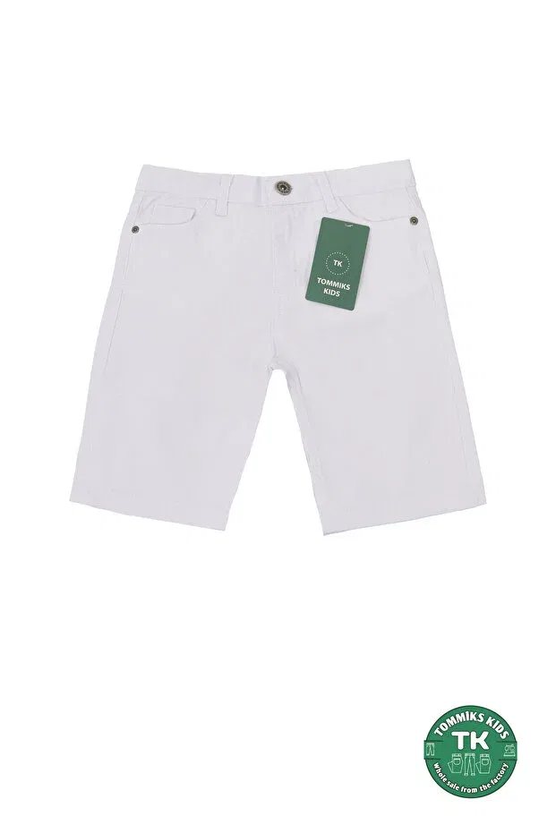 Детские шорты для мальчиков хлопковые Basics Tommiks Kids, White