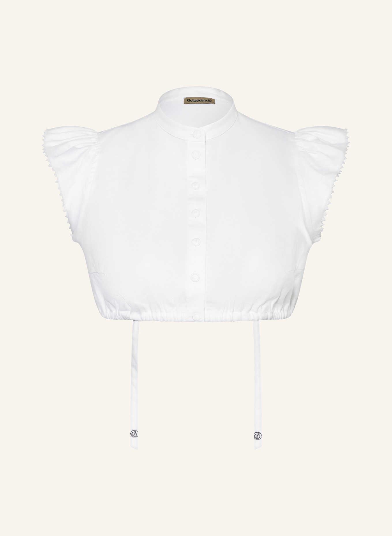 

Блузка дирндль Jella Gottseidank, белый