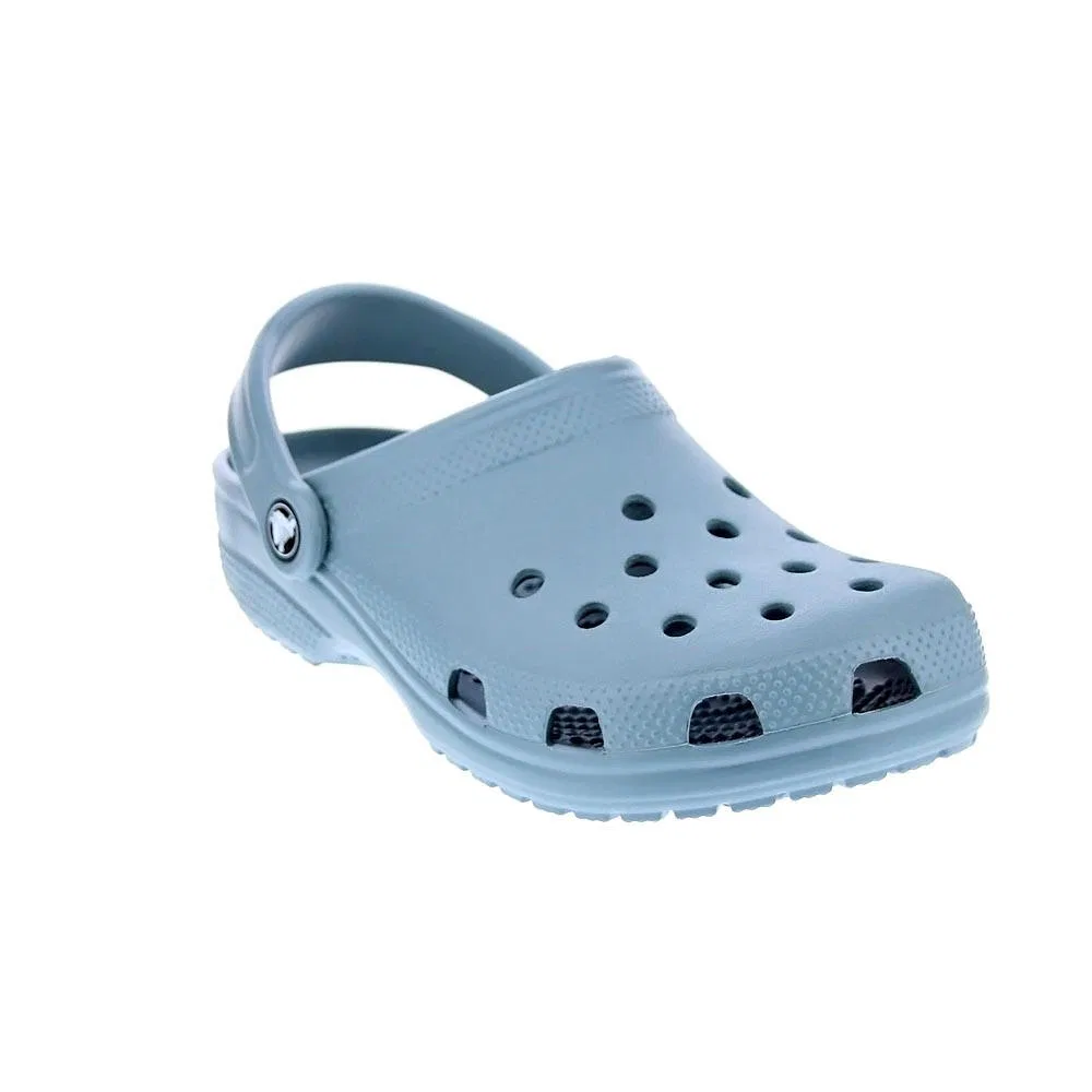 Детские легкие водонепроницаемые сабо Classic Clog Crocs, Blau Grau — фото 4