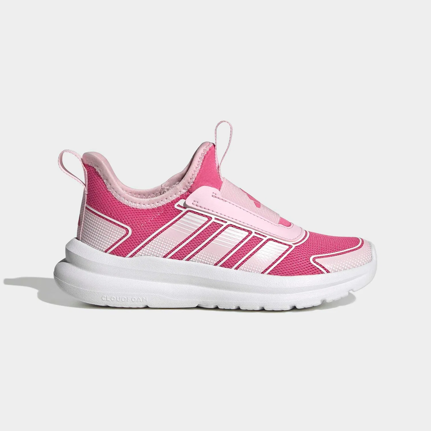 Детские спортивные кроссовки для активного отдыха Adidas Sportswear, Pink Fusion/Clear Pink/White — фото 2