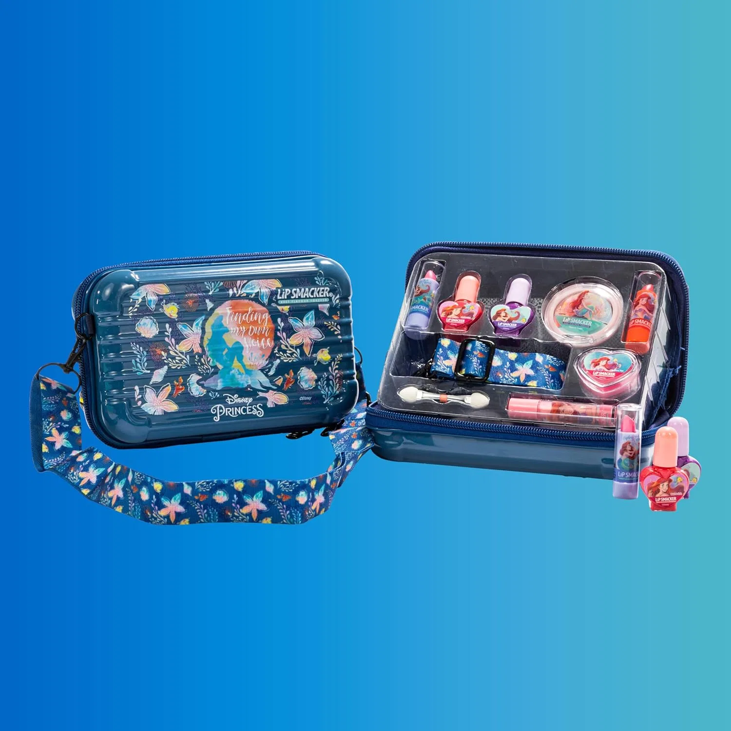 Косметичка Ariel Princess Set, Lip Smacker, 3 крема, 2 лака, 2 помады, 1 блеск, 220 г — фото 2