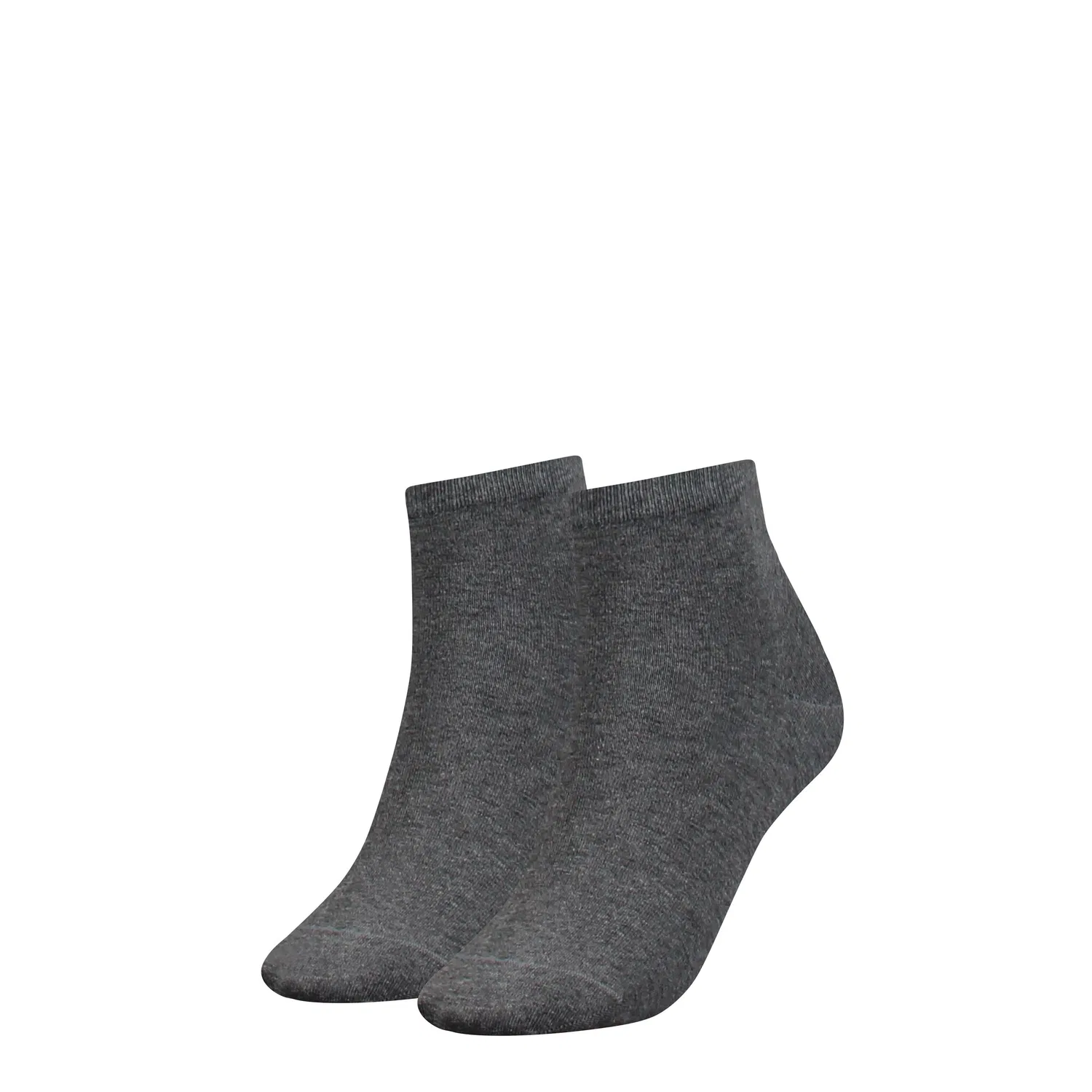 Женские короткие носки с плоским швом Tommy Hilfiger, Middle Grey Melange