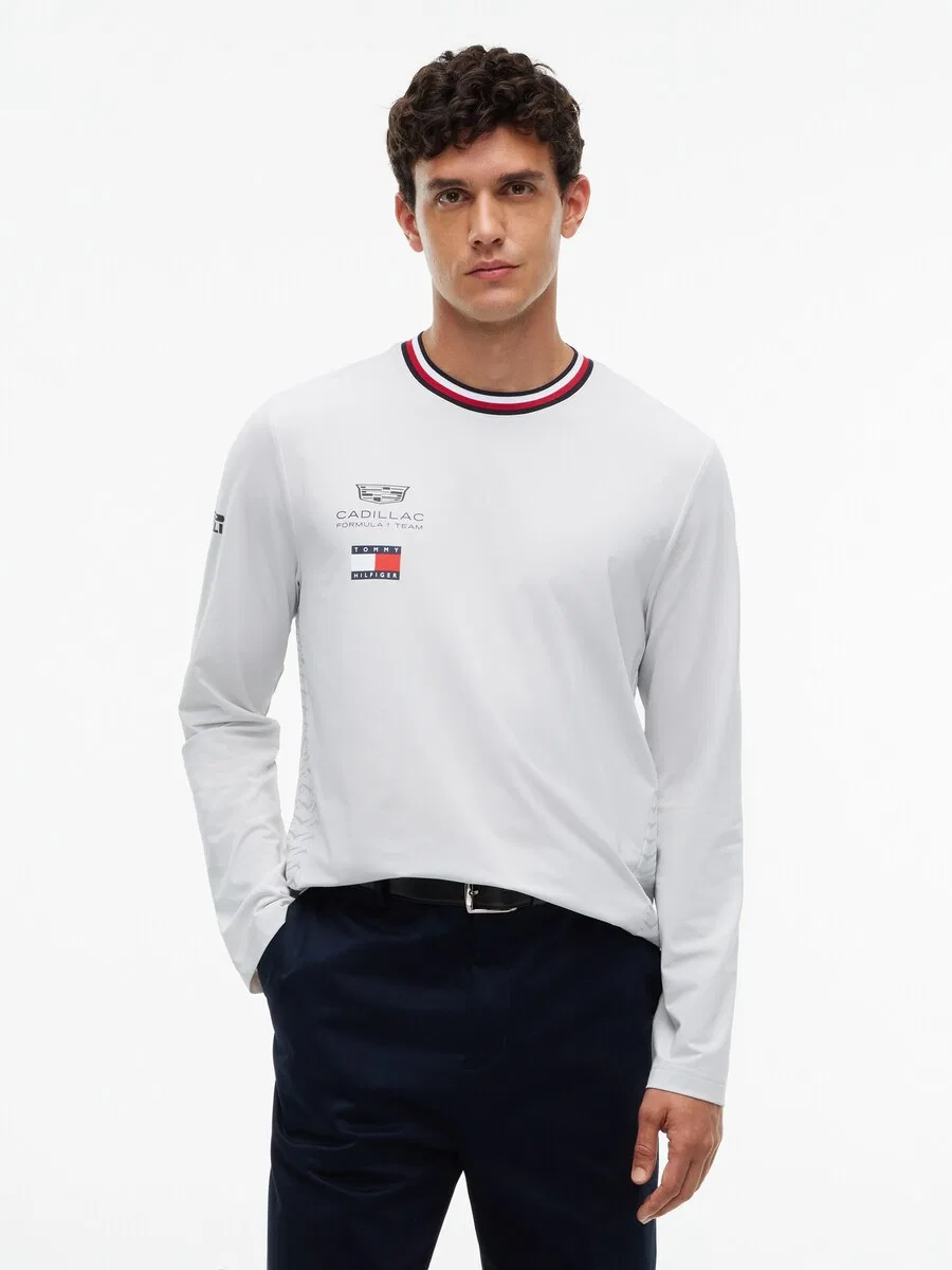 Толстовка TOMMY HILFIGER серого цвета — фото 2