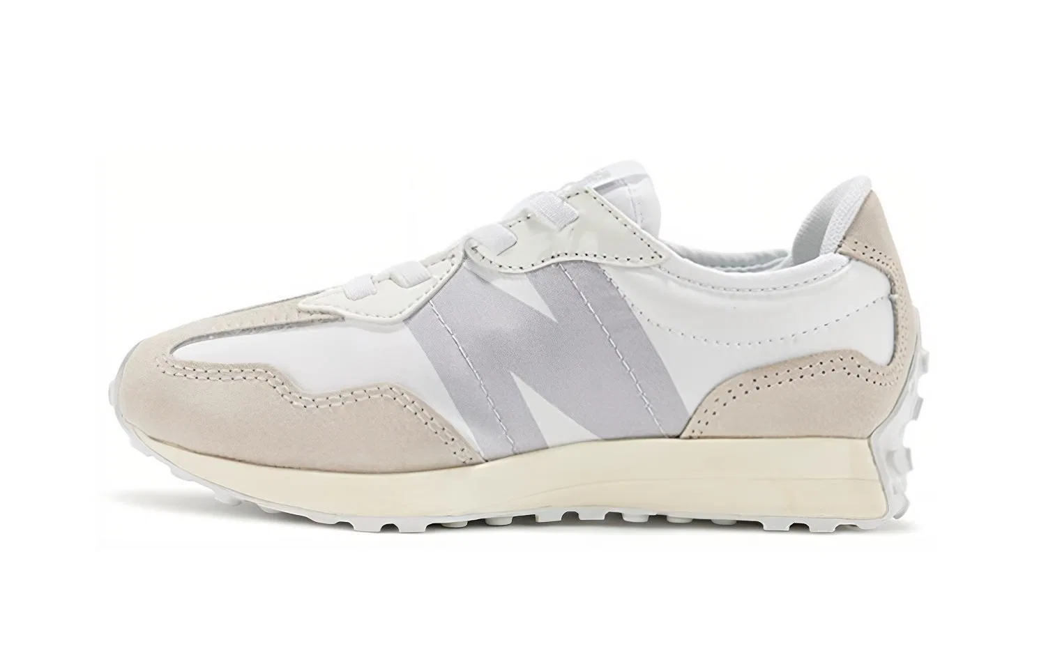 Детские кроссовки с асимметричным дизайном 327 Moonbeam New Balance, Wide