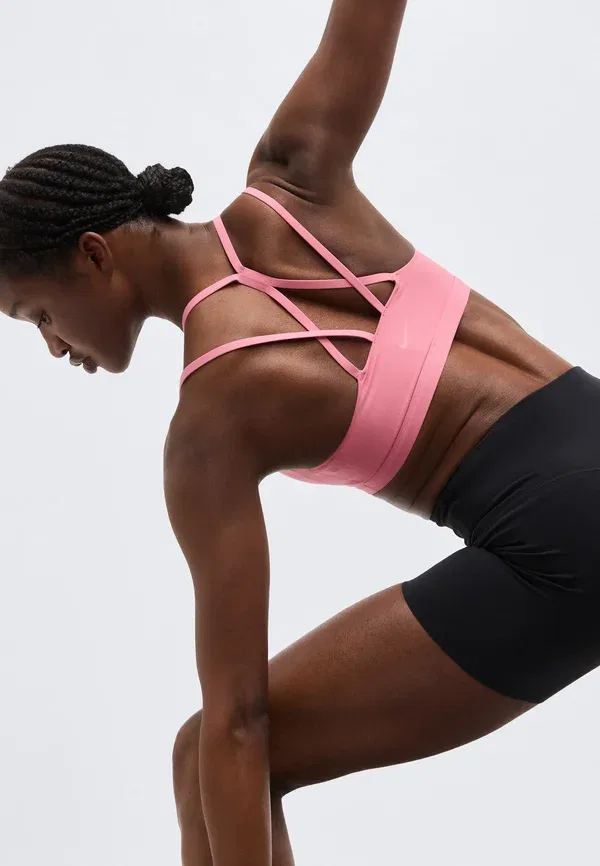 Бюстгальтер дышащий Nike Performance, белый — фото 4
