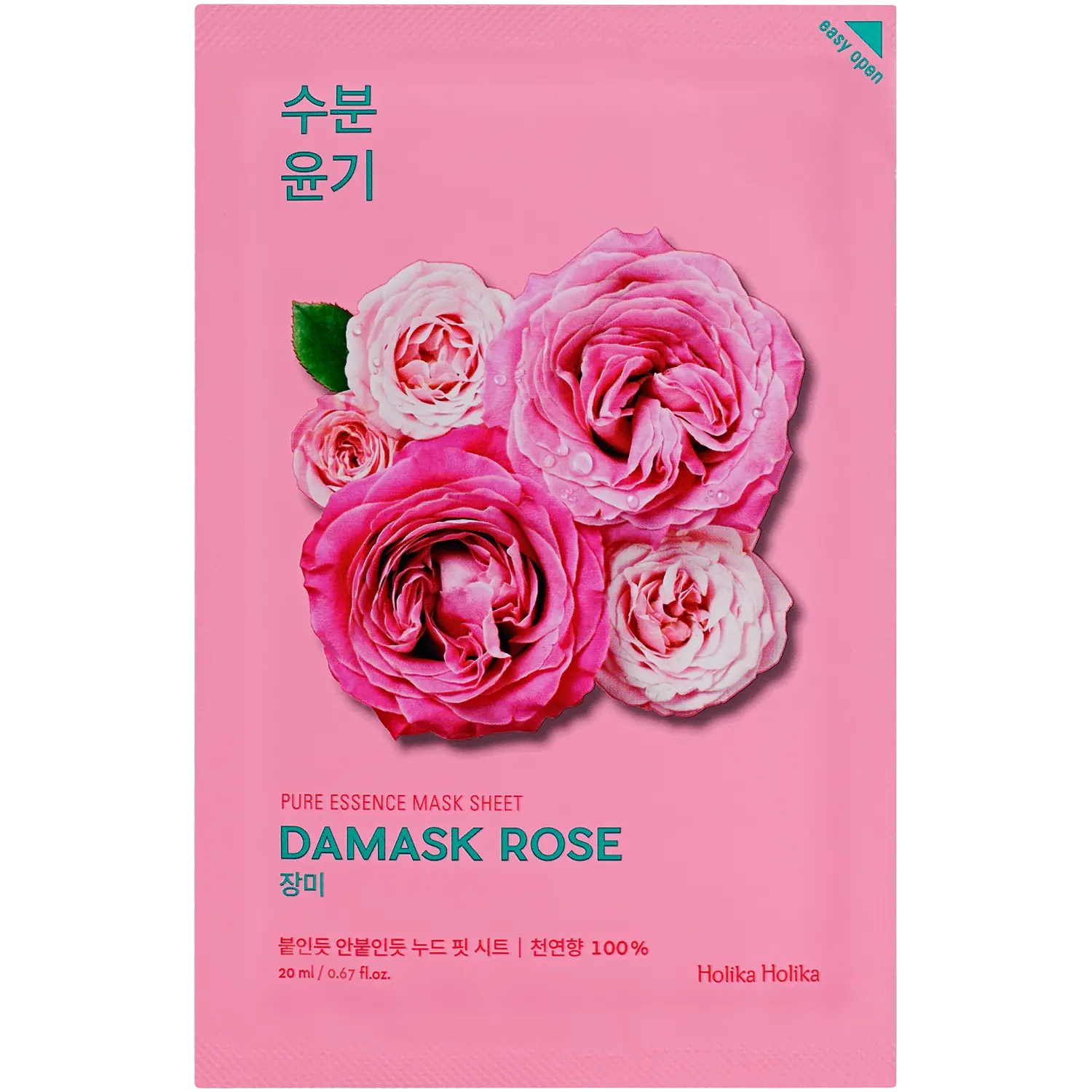 

Holika Holika маска на хлопковом листе с экстрактом розы, 25 мл