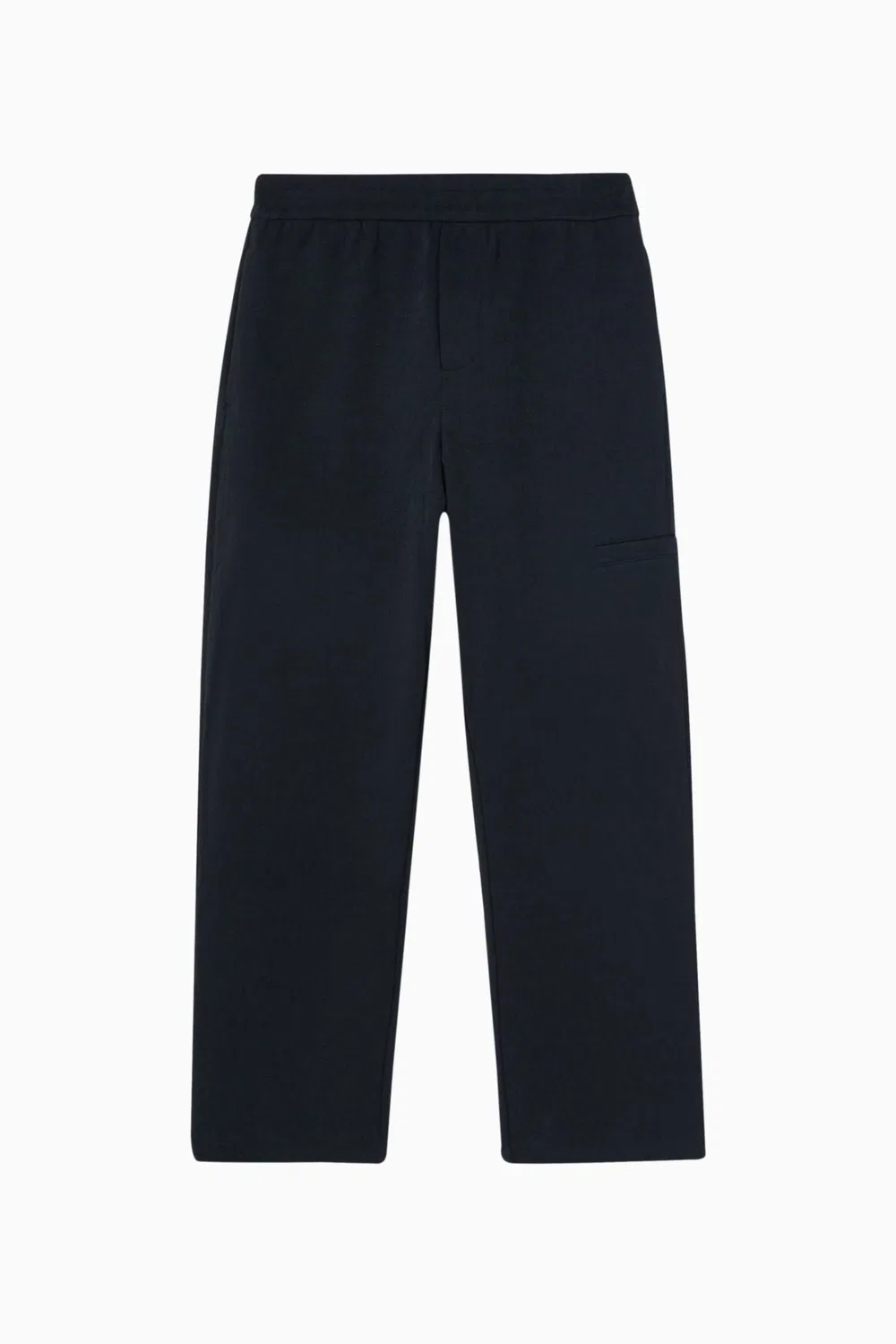 Брюки из двойного джерси Monogram Emporio Armani, синий