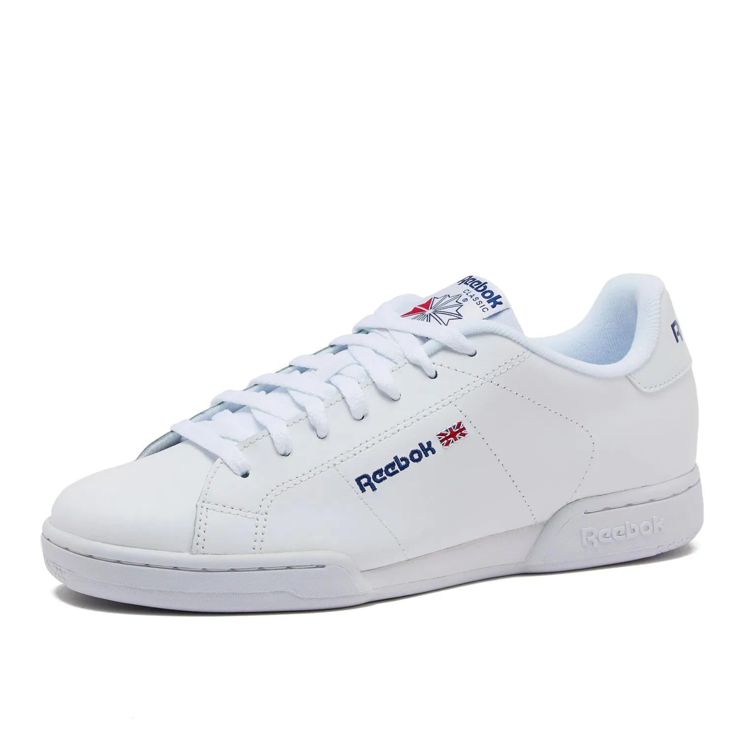 Детские кроссовки для мальчиков с принтом Npc II Reebok, White Wht