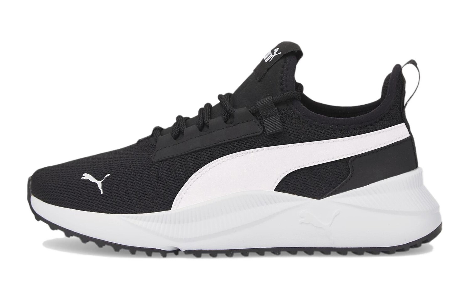 

Кроссовки Puma Pacer Easy Jr 'Black', черный/белый