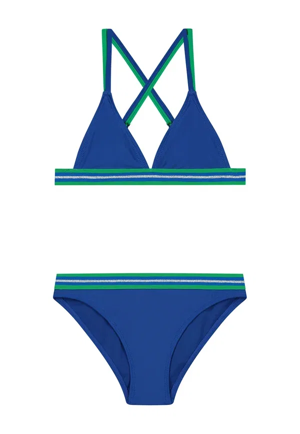 Купальник-бикини с регулируемыми бретелями Luna fixed set, The Sunshine Brand, Deep Ocean, синий