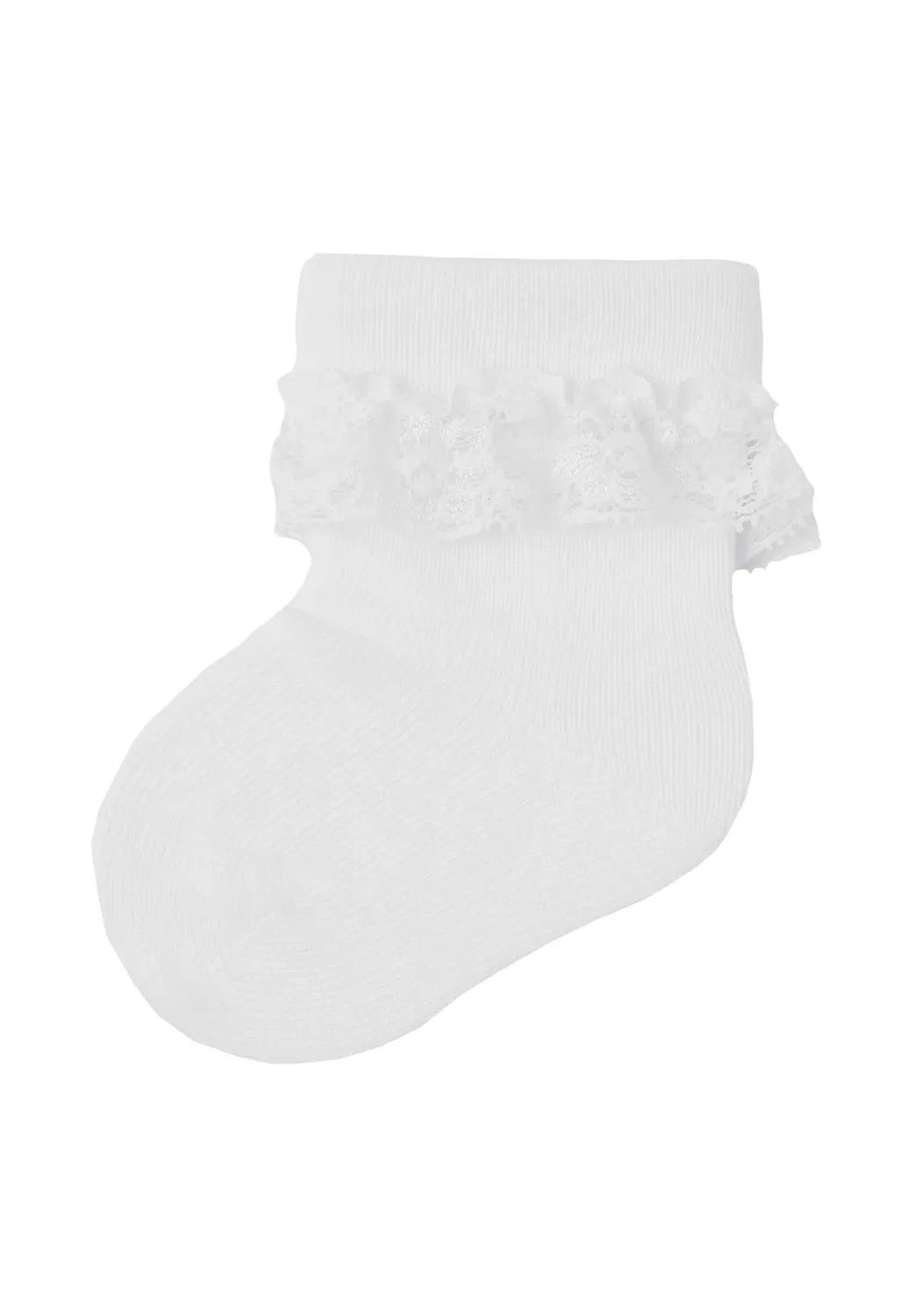 Носки с кружевной отделкой - носки Name It, Bright White