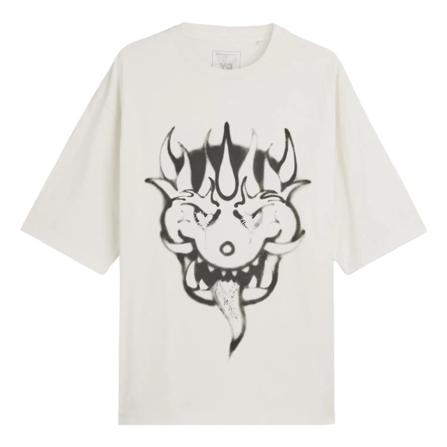 Мужская футболка Y-3 Chito Graphic T-Shirt Asia Sizing 'Chalk White' adidas, Chalk White