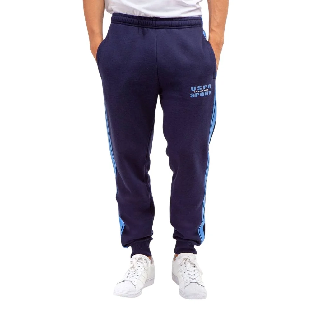 Мужские джоггеры U.S. Polo Assn. USPA Sport Tricot Fleece Knit, классический синий