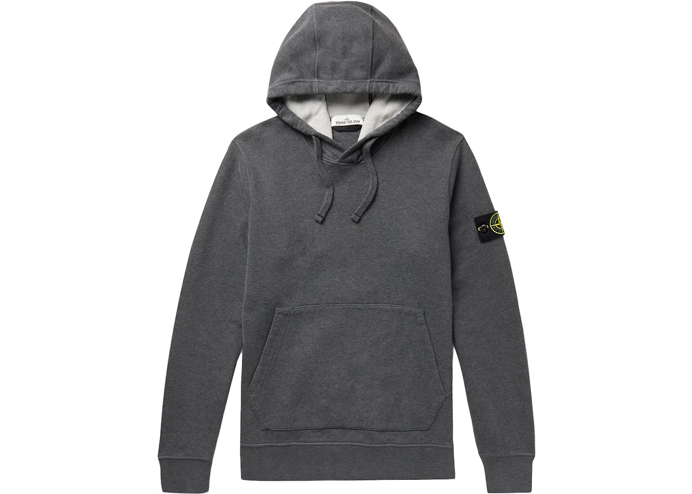 Мужская худи на молнии с капюшоном Hooded Sweatshirt Stone Island, Dark Gray