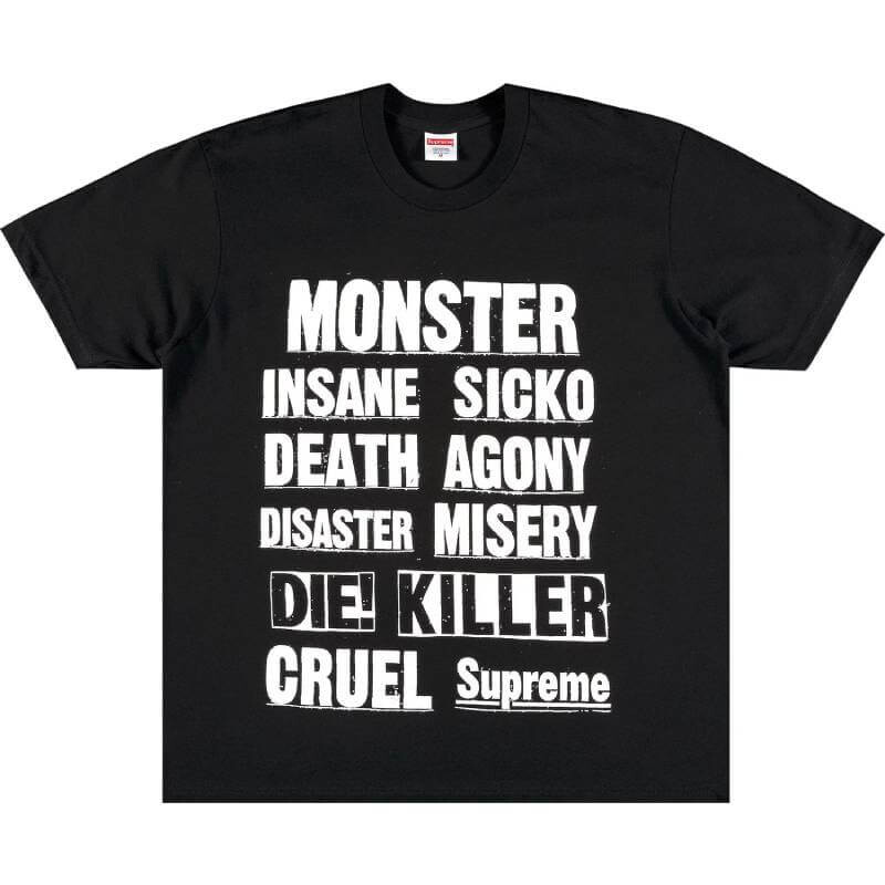 

Футболка Supreme Monster, черный