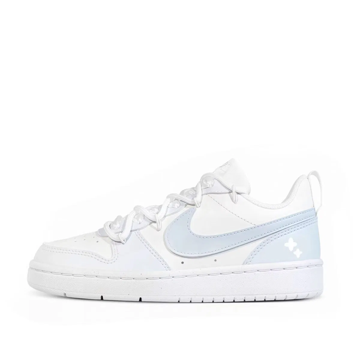 Детские кроссовки для скейтбординга Court Borough, Nike, Light Blue