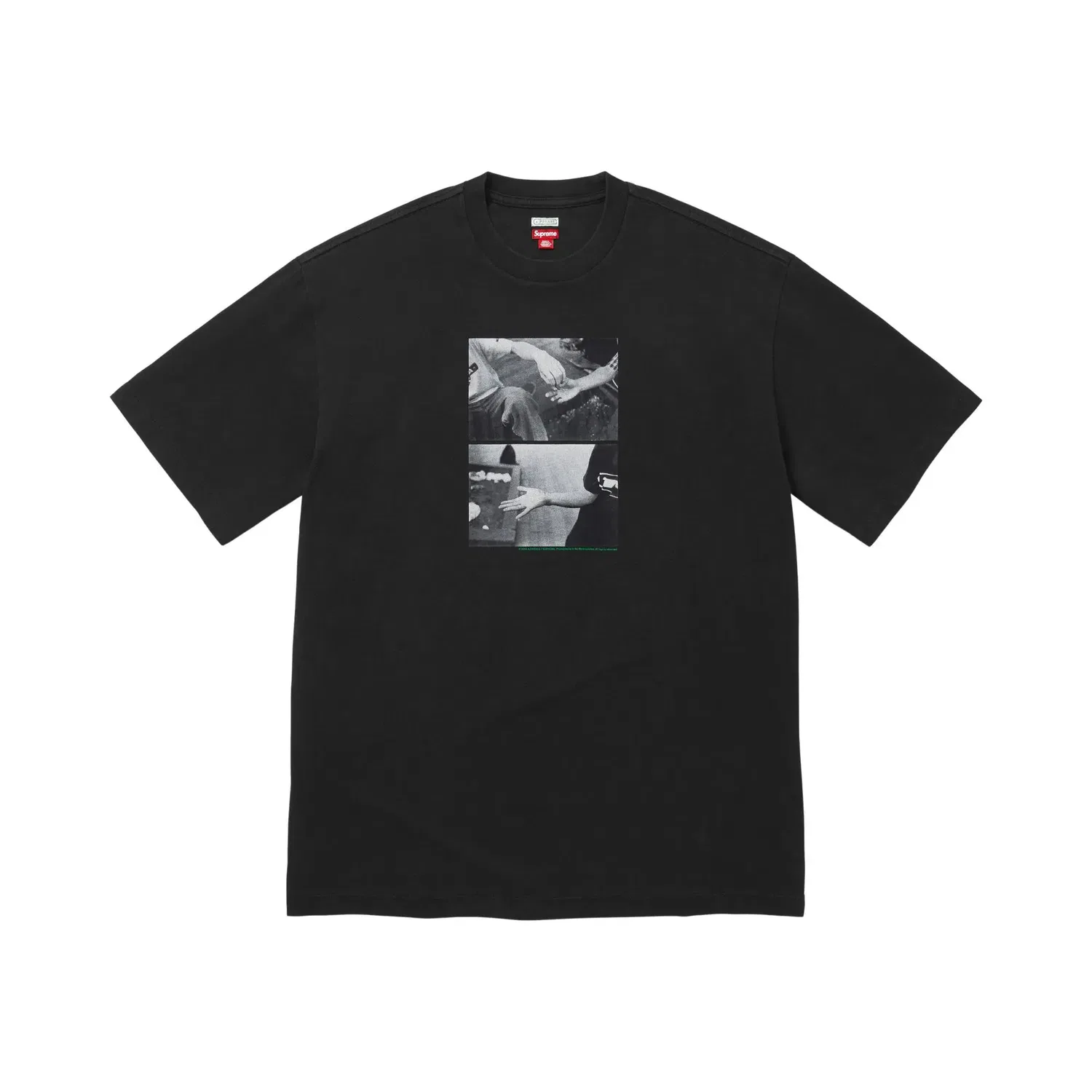 Футболка с принтом Supreme x A.Presse, Black