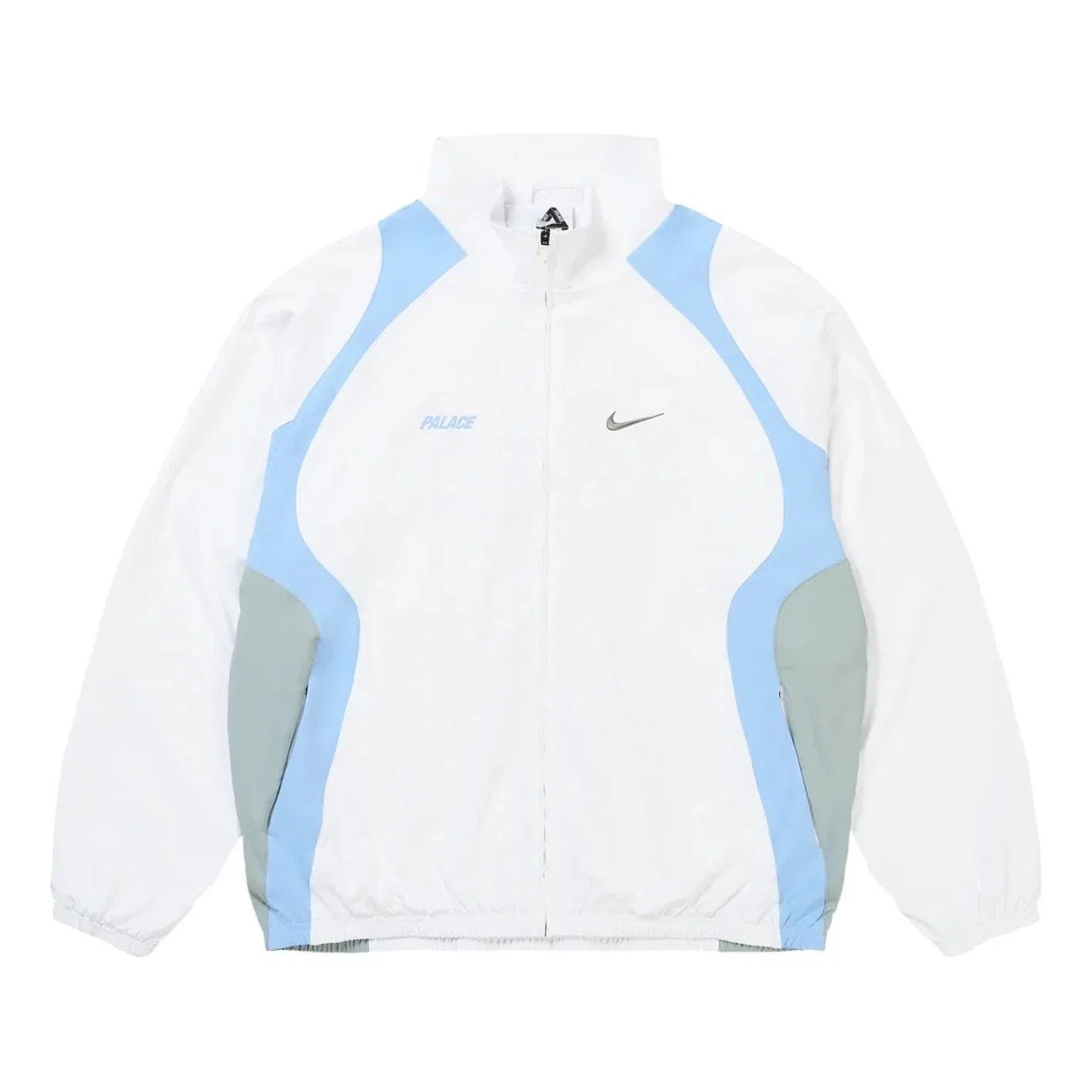 Мужская куртка с принтом Nike x Palace Track Jacket White, белый