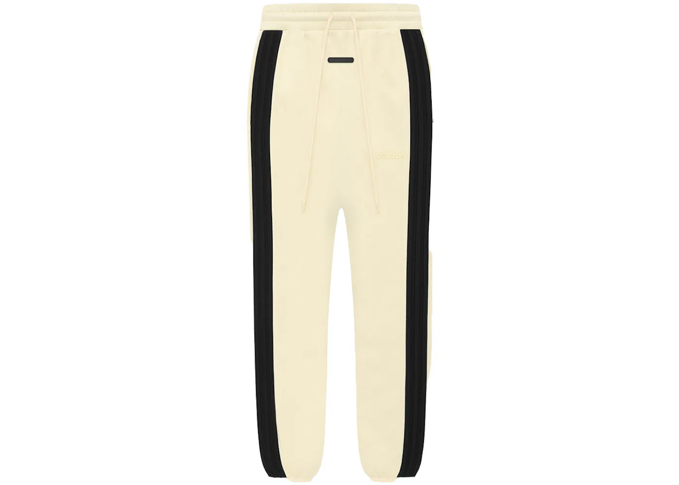 Мужские спортивные штаны из плотного футера Sweatpant Fear of God, Pale Yellow/Black