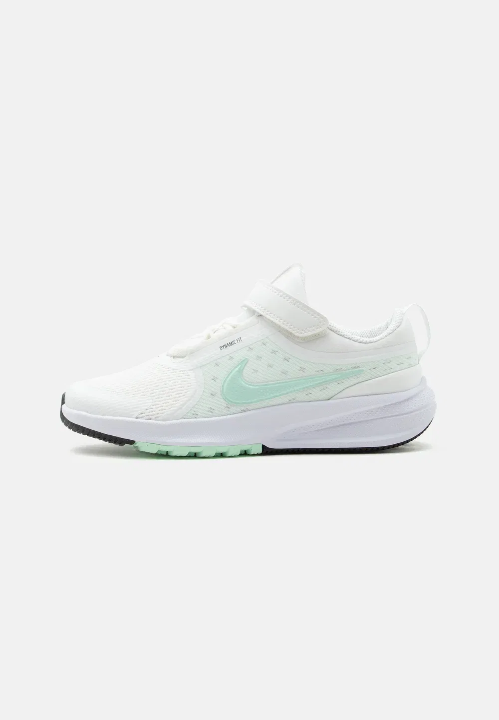 Кроссовки Star Runner 5 унисекс для бега по улицам Nike Performance, Summit White/Arctic Green/Black/Barely Green
