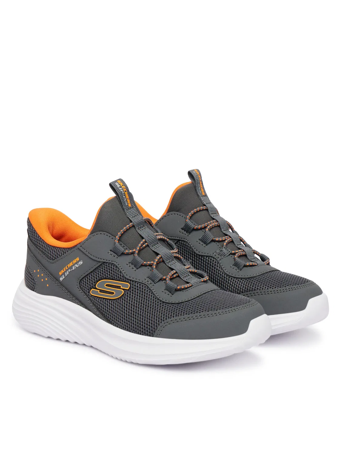 Кроссовки для мальчика Slip-Ins: Bounder Pro Skechers, серый — фото 2