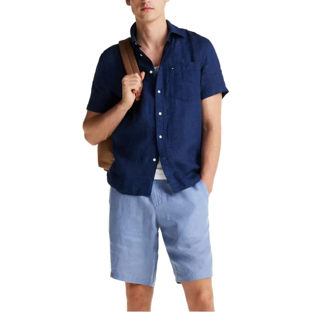 Мужская рубашка с воротником Night Sky Tommy Hilfiger, Night Sky