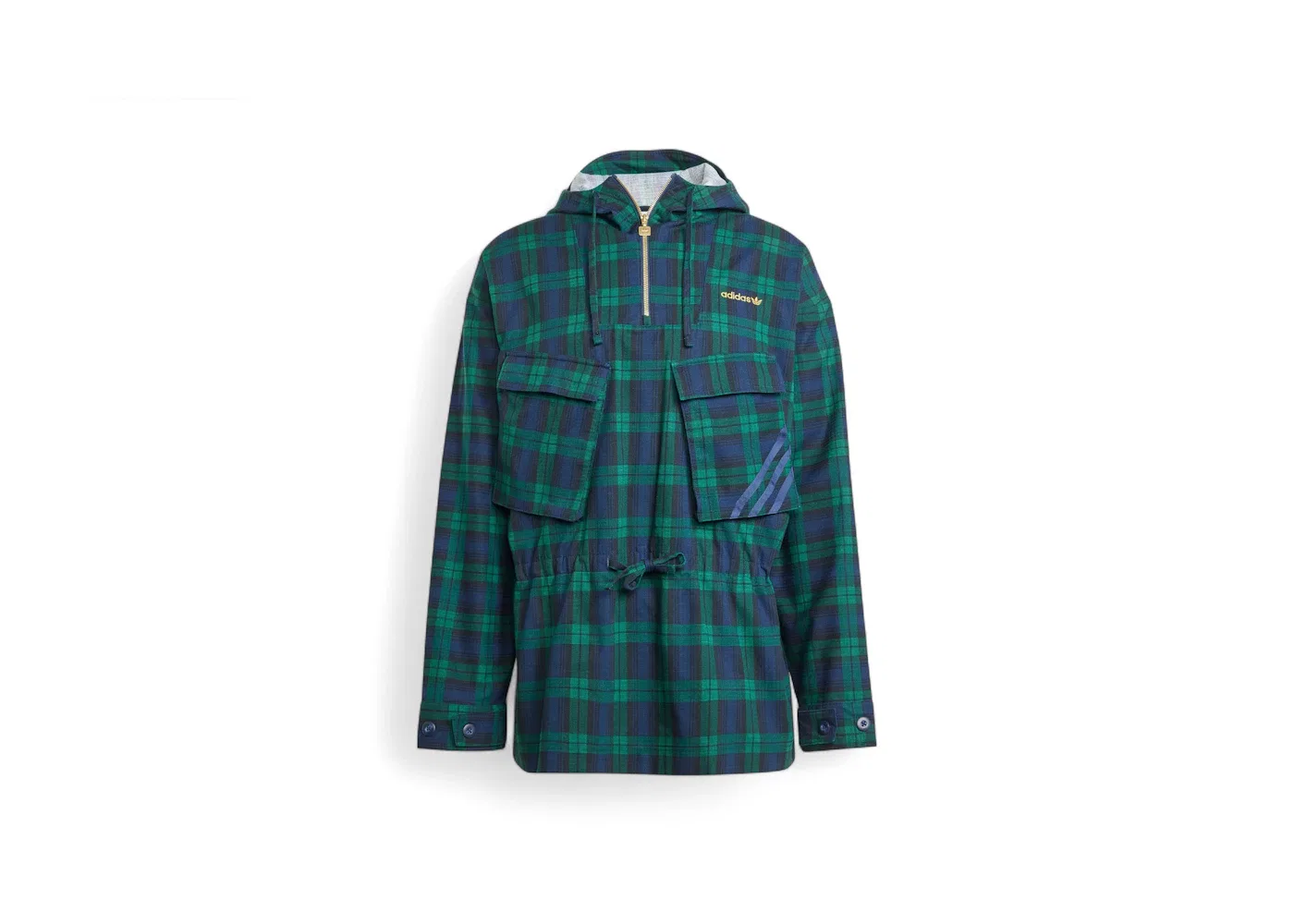 Мужская ветровка с длинным рукавом Adidas Windbreaker, Night Indigo/Mineral Green