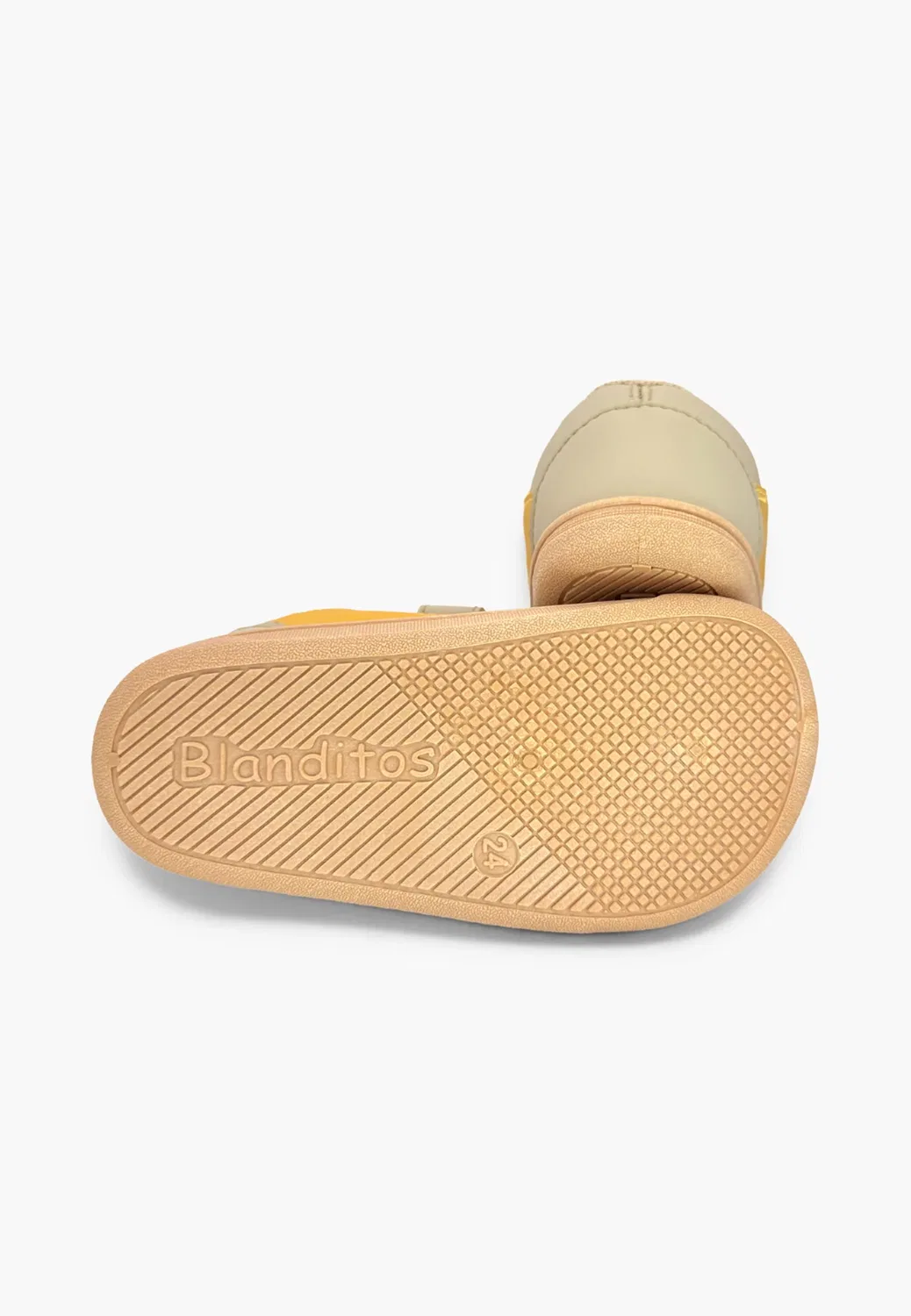 Zapatillas blanditos suela plana colores Combinados унисекс - детская обувь Pisamonas, Arena — фото 4