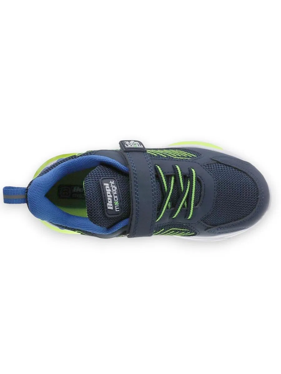 Кроссовки Beppi 'Lighting Shoes' синего цвета — фото 4