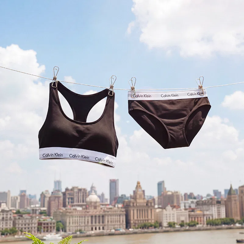 Женский бюстгальтер Icon Recovery Bra Calvin Klein, Coconut Gray — фото 4