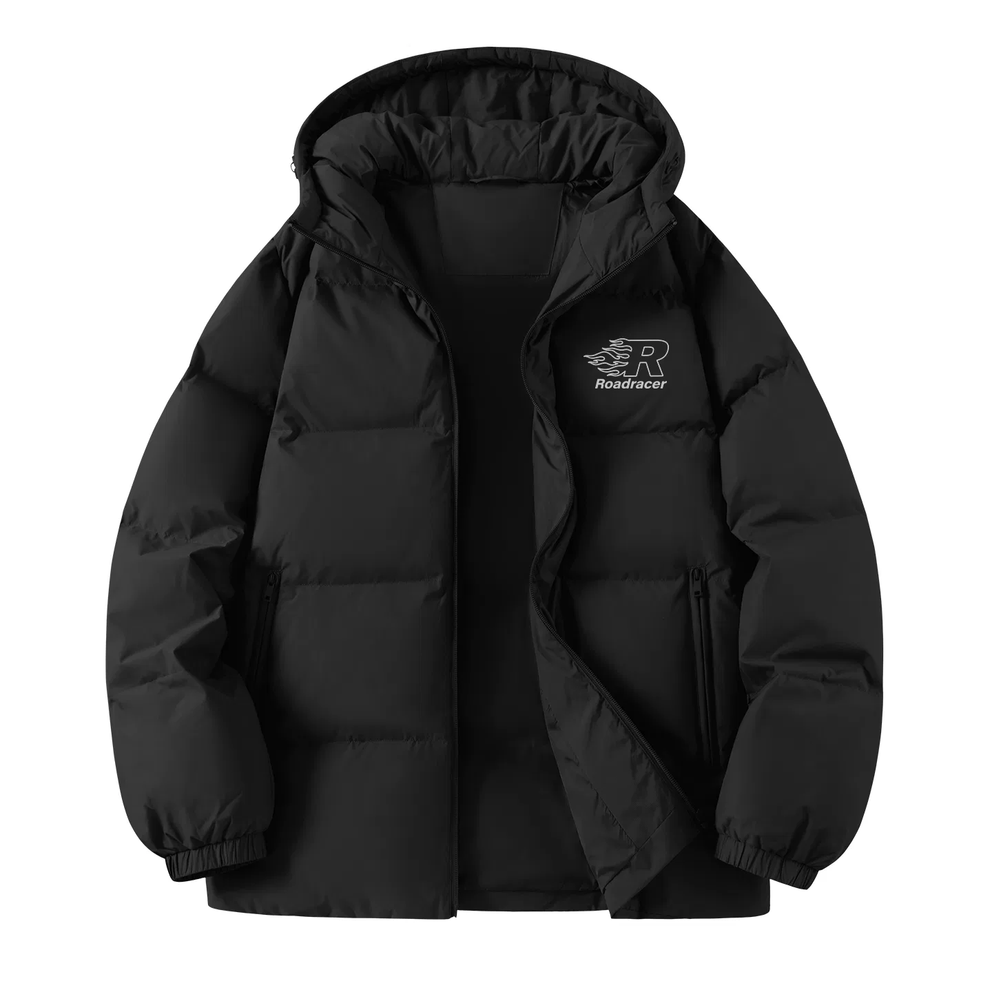 Детская пуховая куртка с принтом MINISO, 90 Fleece Black