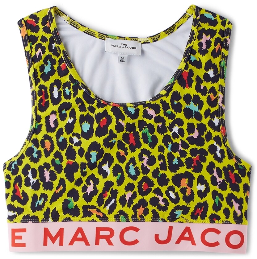 

Детский спортивный бюстгальтер желтого цвета Cheetah Marc Jacobs, Черный, Детский спортивный бюстгальтер желтого цвета Cheetah Marc Jacobs