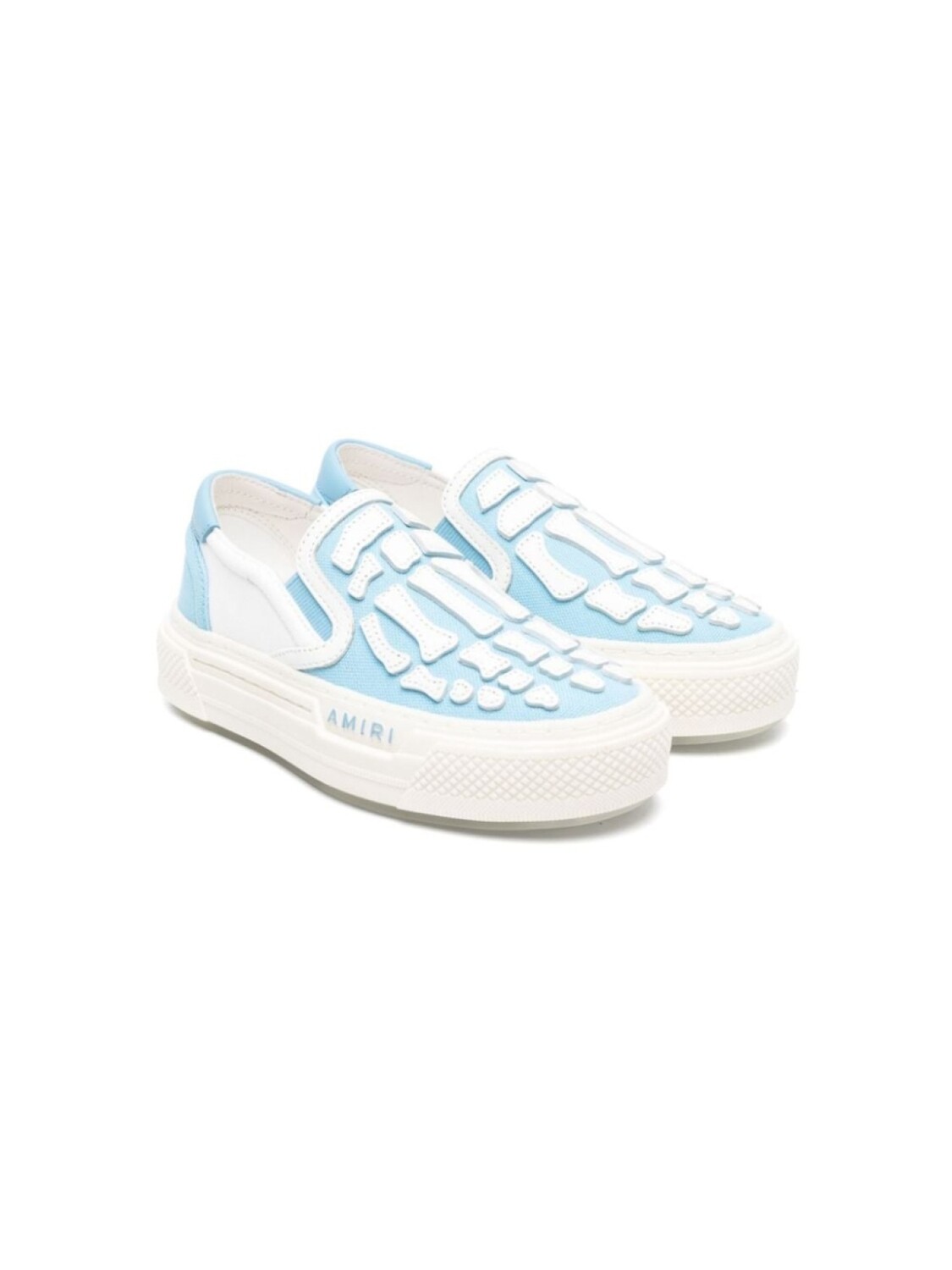 

AMIRI KIDS слипоны Bones, белый