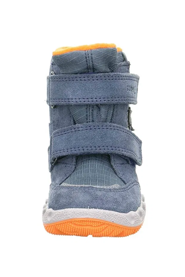 Детские ботинки для девочек водонепроницаемые Superfit, Hellblau/Orange — фото 3