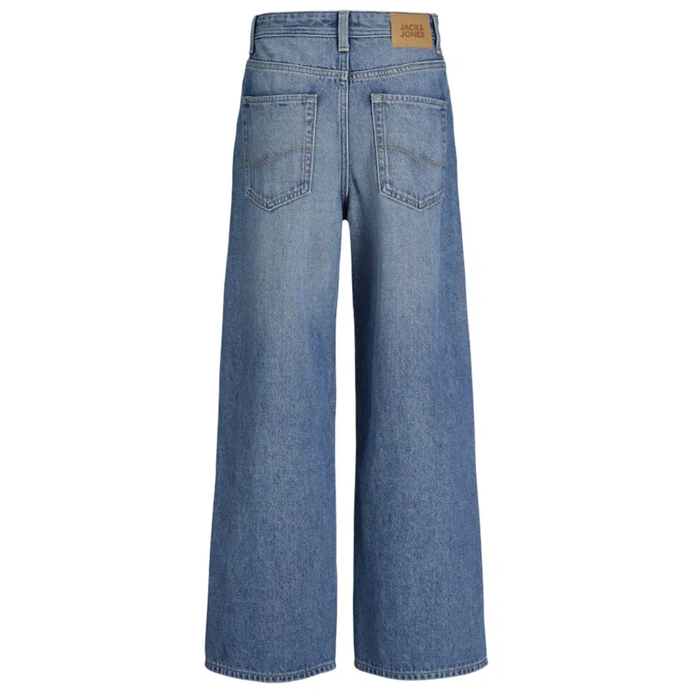 Детские джинсы для мальчиков с широким кроем Jack & jones Dave Original, Blue — фото 4