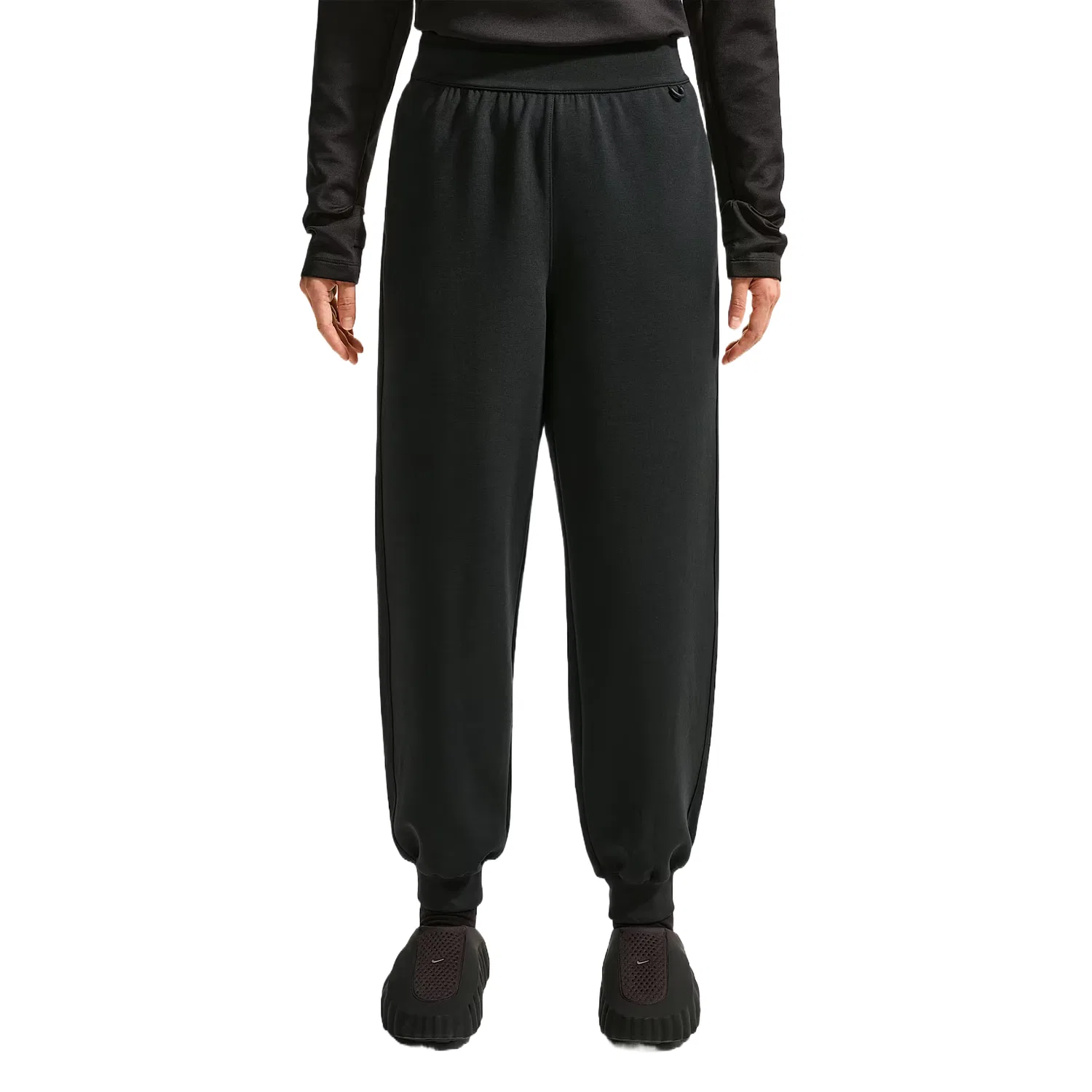 Женские спортивные штаны из трикотажа Nike, Цвет Black/Dark Smoke Gray