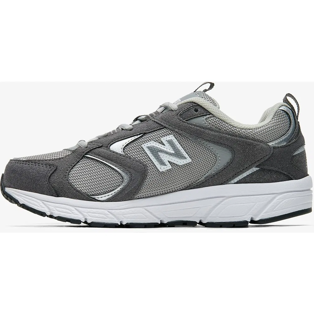 Детские кроссовки для бега с шнуровкой New Balance 408, Grey — фото 2