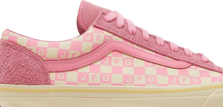 Кеды Vans Joe Freshgoods x OG Style 36 LX Honeymoon Stage - Pink, розовый — фото 2
