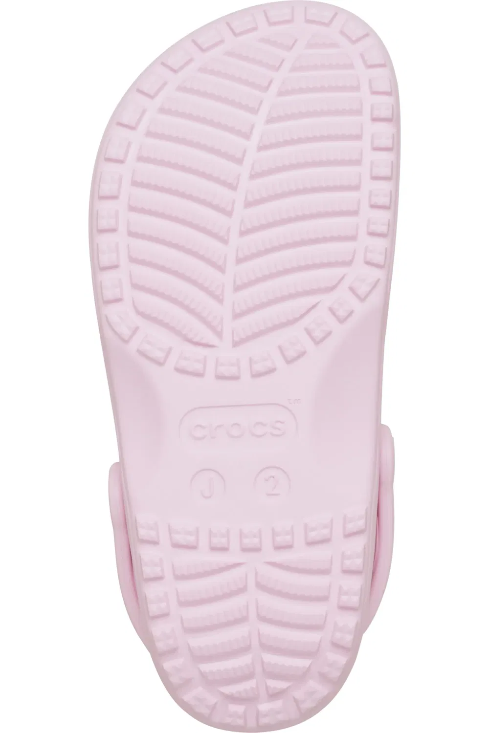 Детские сабо с цветочной перфорацией Classic Floral Cutout Clog CROCS, Pink Milk — фото 3