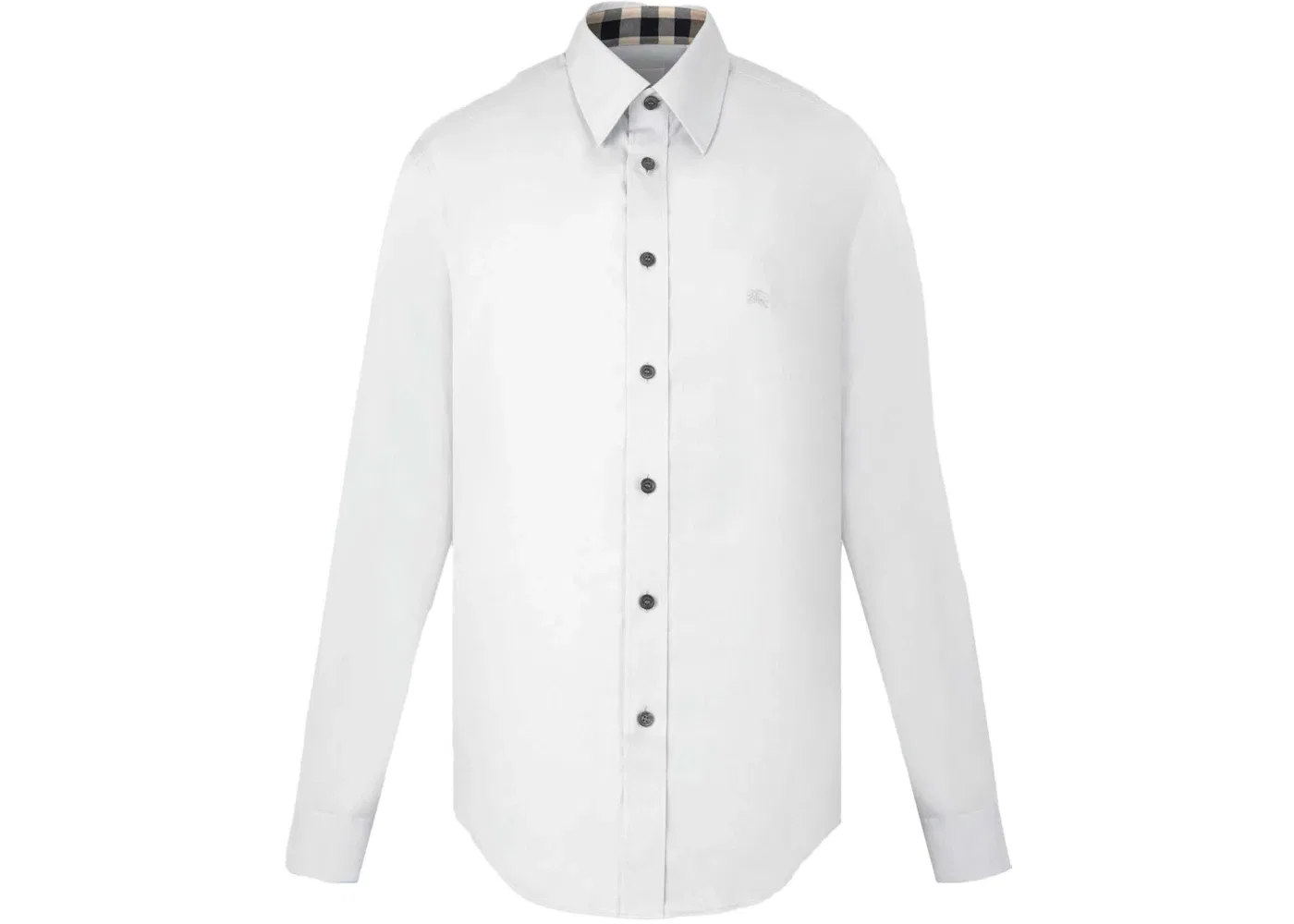 Мужская рубашка с длинным рукавом Burberry Shirt, White
