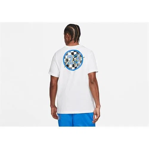Мужская футболка с коротким рукавом Jordan Sport DNA HBR Nike, White — фото 2