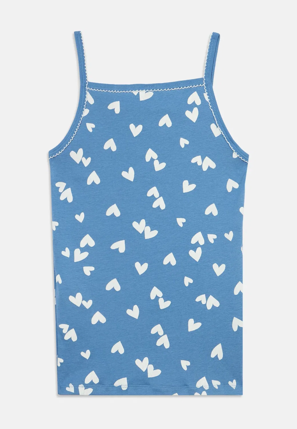 Сорочки-Бретели 2 шт. - майка Petit Bateau, Blue/Off-White — фото 2